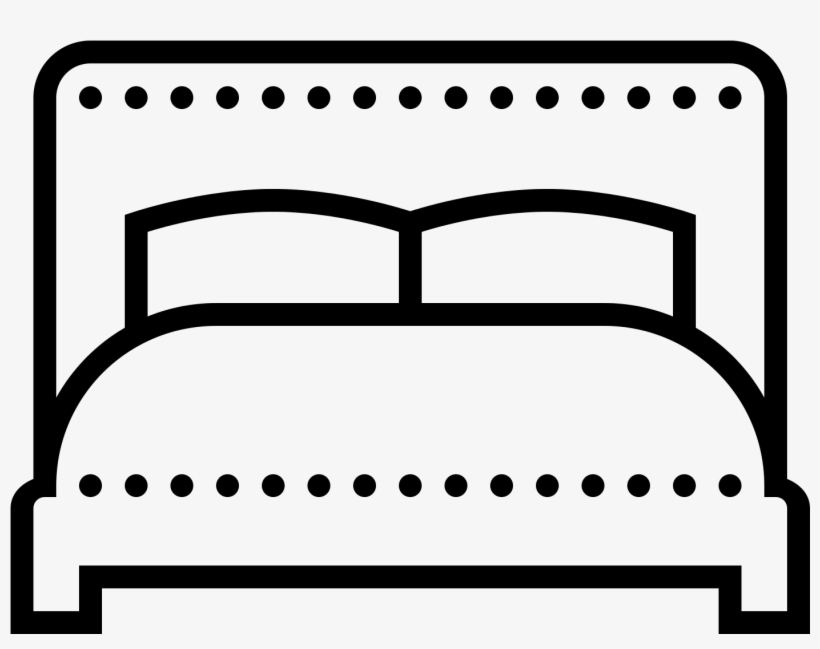 Bed Icon Png - Free Mattress Icon, transparent png #9311234