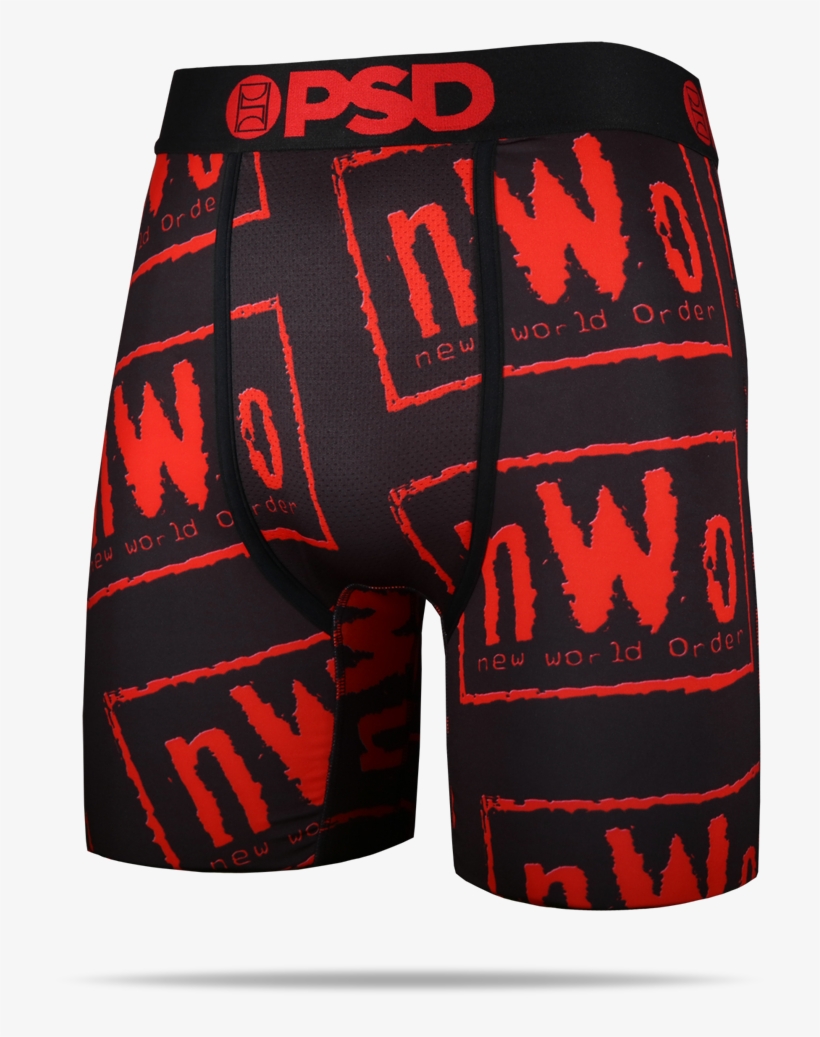 N - W - O - - Wwe Men's Boxer Brief, transparent png #9312924