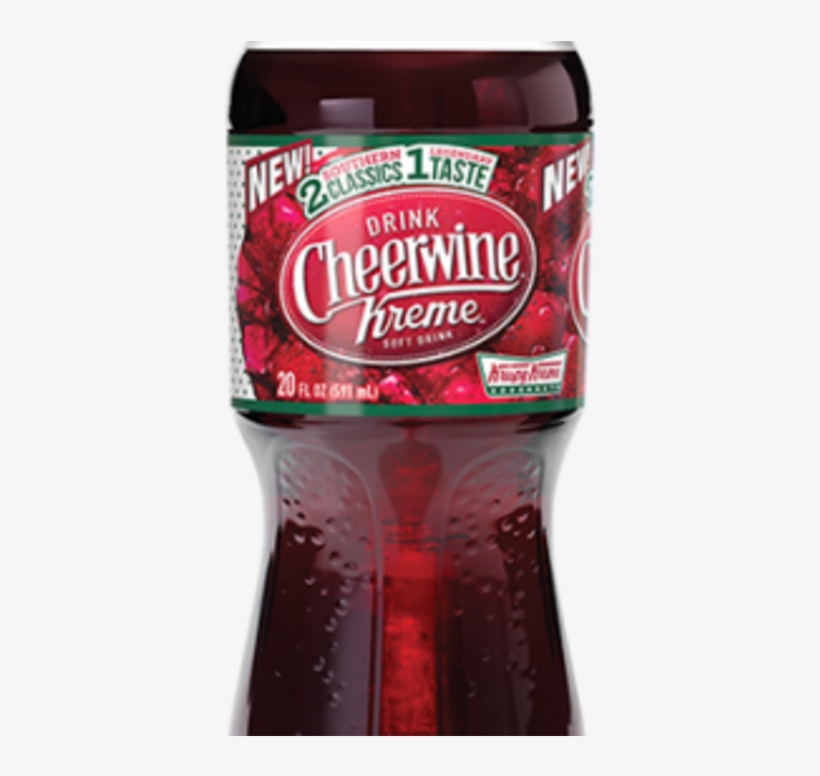Stop Everything You're Doing Because Krispy Kreme And - Cheerwine, transparent png #9313106