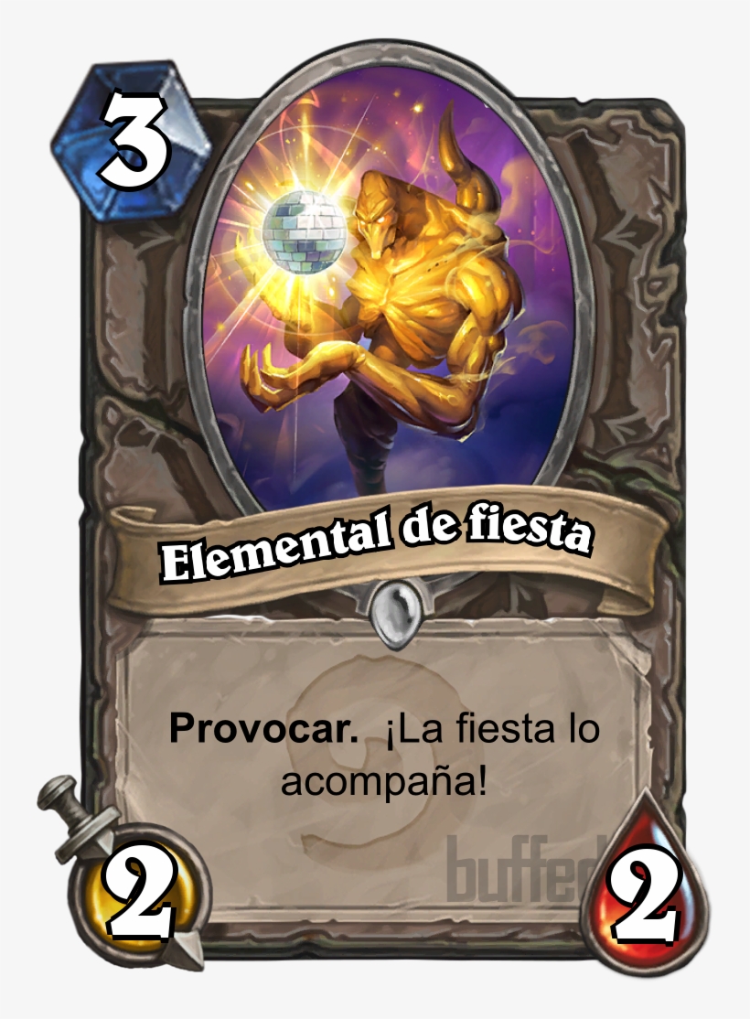 Elemental De Fiesta - Hearthstone Enfurecer, transparent png #9313263