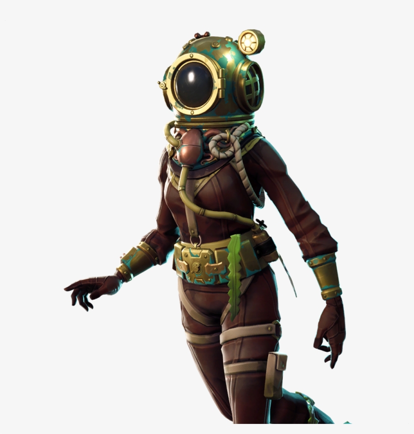 Deep Sea Dominator - Fortnite Season 8 Skins, transparent png #9313534