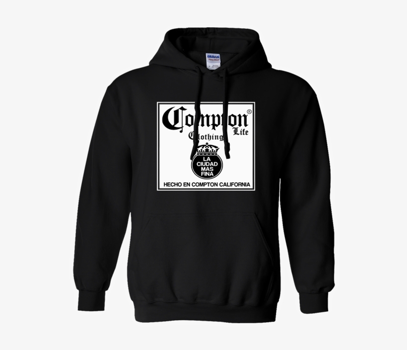 Compton Familiar Hoodie - Information Technology T Shirt Design, transparent png #9313847