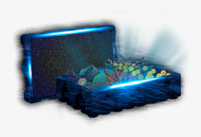 Deep Water - Stickers Aquarium, transparent png #9313851