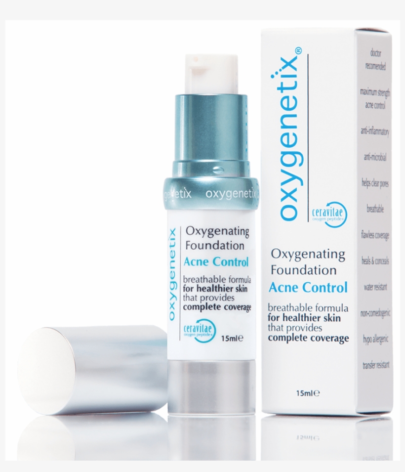 Oxygenetix Acne Control Foundation - Foundation, transparent png #9313852