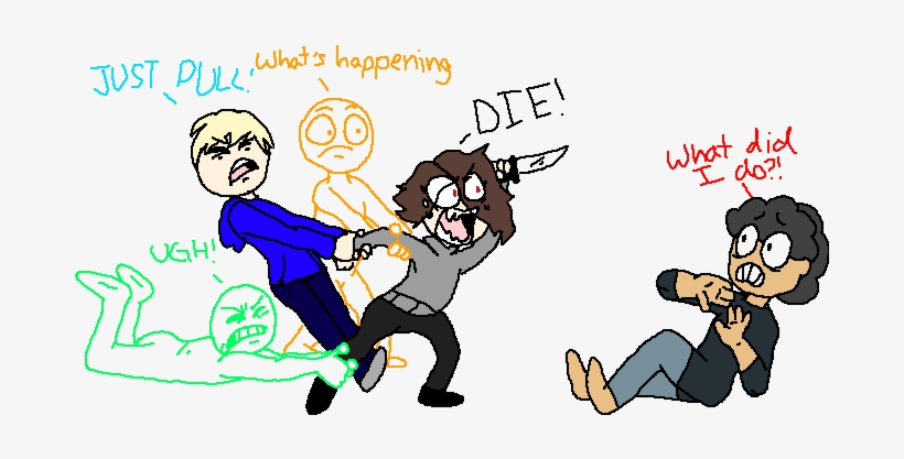 Scared - Drawing, transparent png #9313940