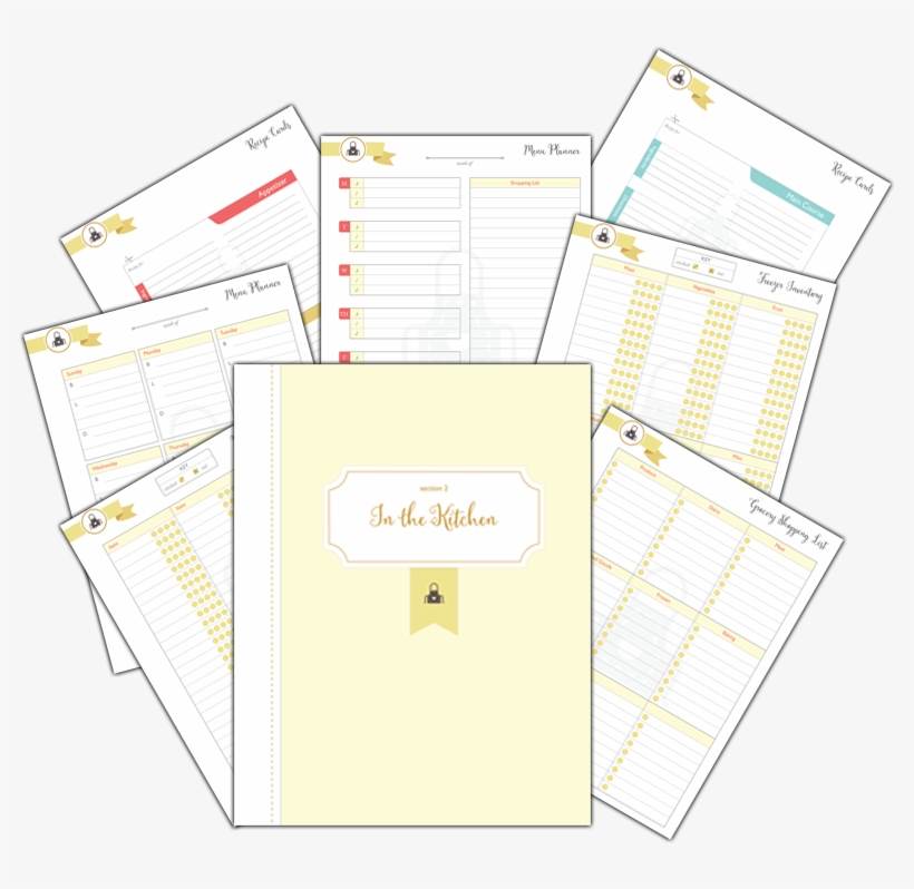 Creating Using A Home Management Binder To Run Png - Plan, transparent png #9314087