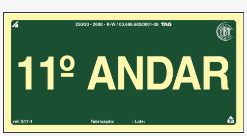 Placa De Sinalização S17, transparent png #9314496