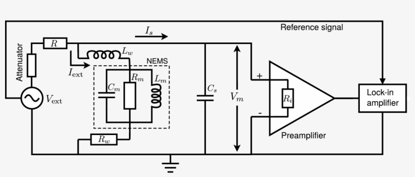 Schematics Of The Measurement Circuitry - Diagram, transparent png #9315159