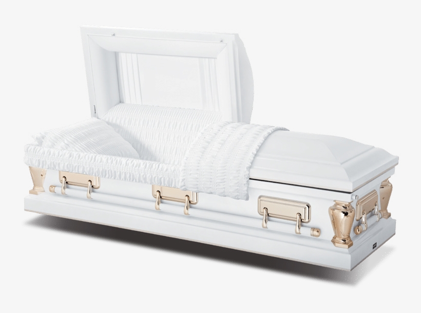 Ammen Family Virgo White Casket - Drawer, transparent png #9315702