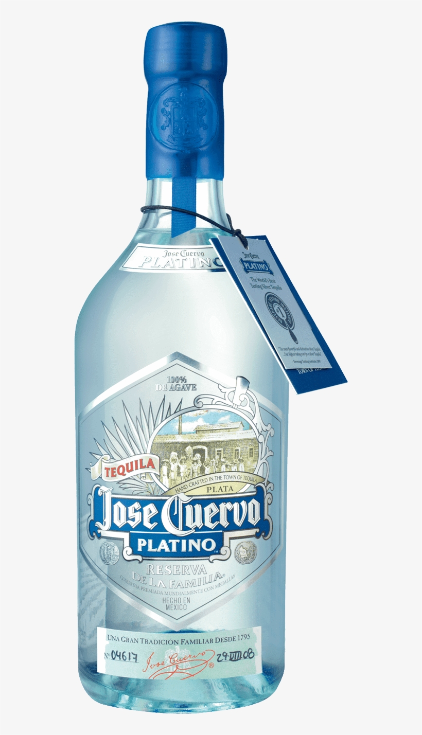 Jose Cuervo Tequila Platino 40° - Jose Cuervo Platino, transparent png #9315705