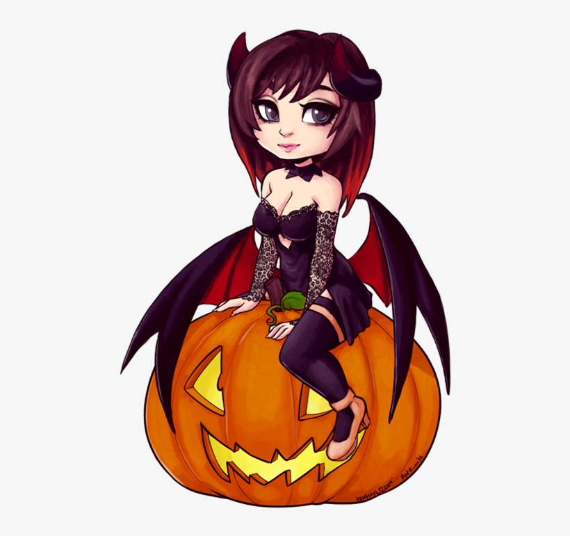 Succubus Sunday - Jack-o'-lantern, transparent png #9316220