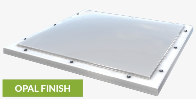 Mardome Smoke Vent Roof Light Opal Finish - Netbook, transparent png #9316630