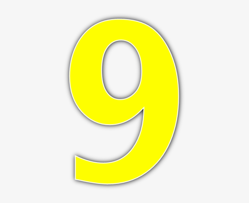 9 Letter Png Download Image - Circle, transparent png #9316788