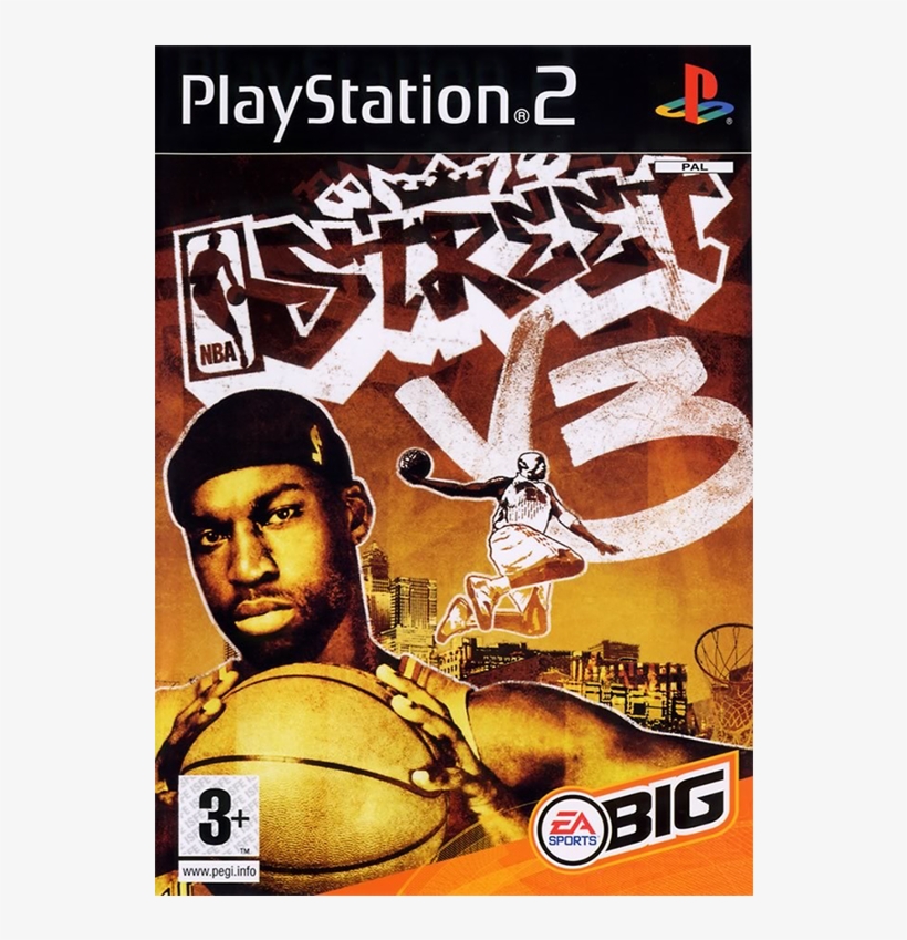 Nba Street Iso Rom Png Nba Ps2 Rom - Street Vol 3 Ps2, transparent png #9317112