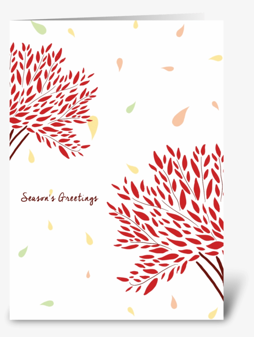 Send This Greeting Card Designed By Rabbit Eye Design - Floral Design, transparent png #9317369