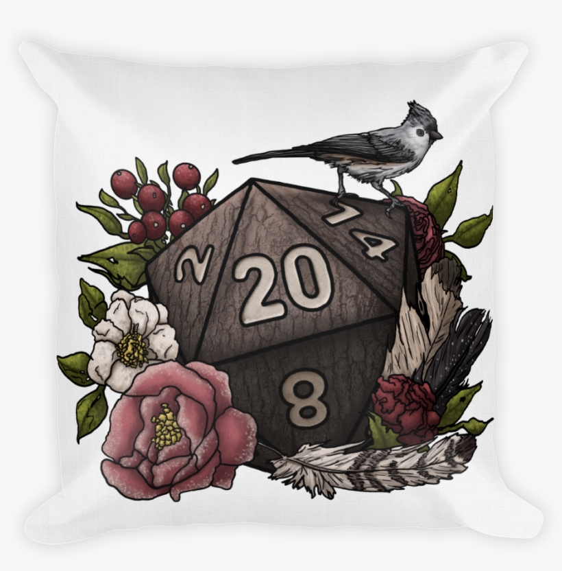 Home Druid - D20 Dice Art, transparent png #9317678