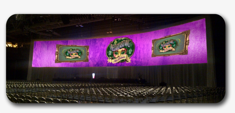 5 Projector Blend On 180 Ft - 180 Degree Screen Stage, transparent png #9317716