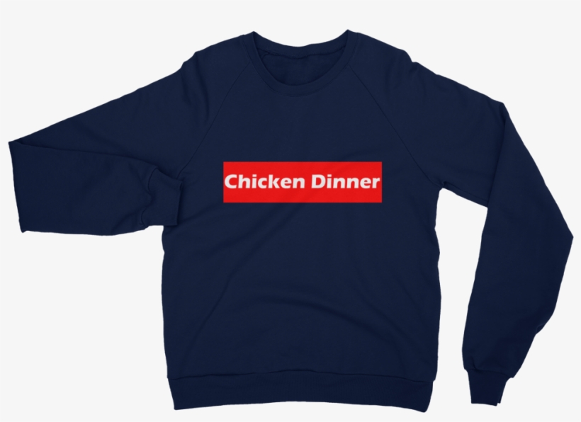 Chicken Dinner Supreme Unisex California Fleece Raglan - Sweater, transparent png #9317831