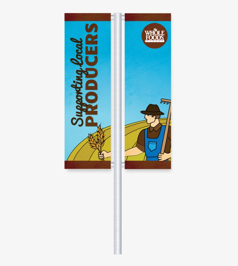 Whole Foods Market Interbay Banners - Cartoon, transparent png #9317833
