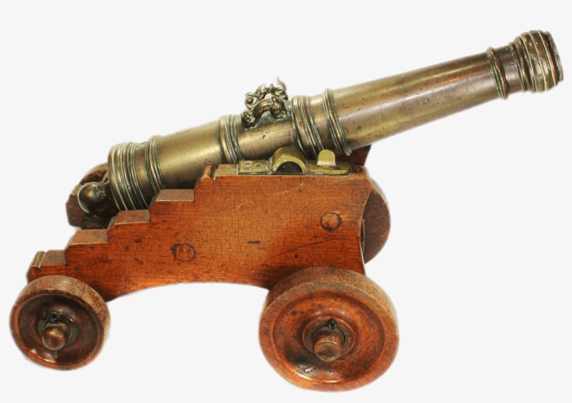 Bronze Signal Cannon - Cannon, transparent png #9318424