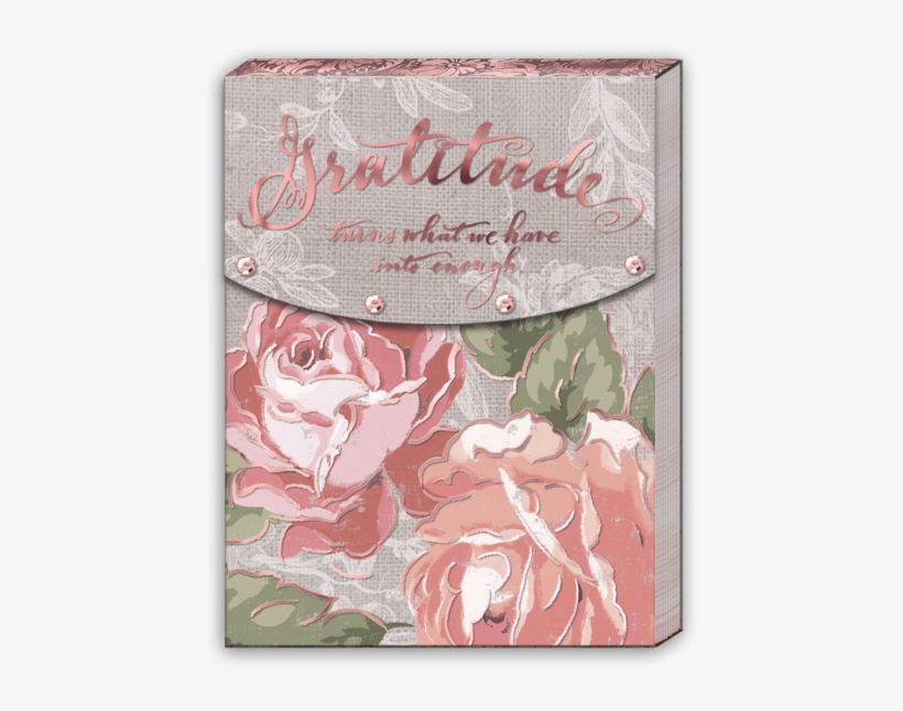 Notepad Gratitude Turns What We Have Into Enough - Christmas Card, transparent png #9319307