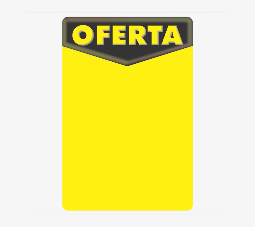 Cartaz Oferta 40x60cm - Graphics, transparent png #9319692