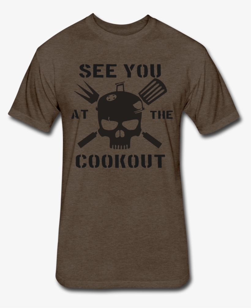 Load Image Into Gallery Viewer, See You At The Cookout - Cotton Poly T-shirt, transparent png #9319712