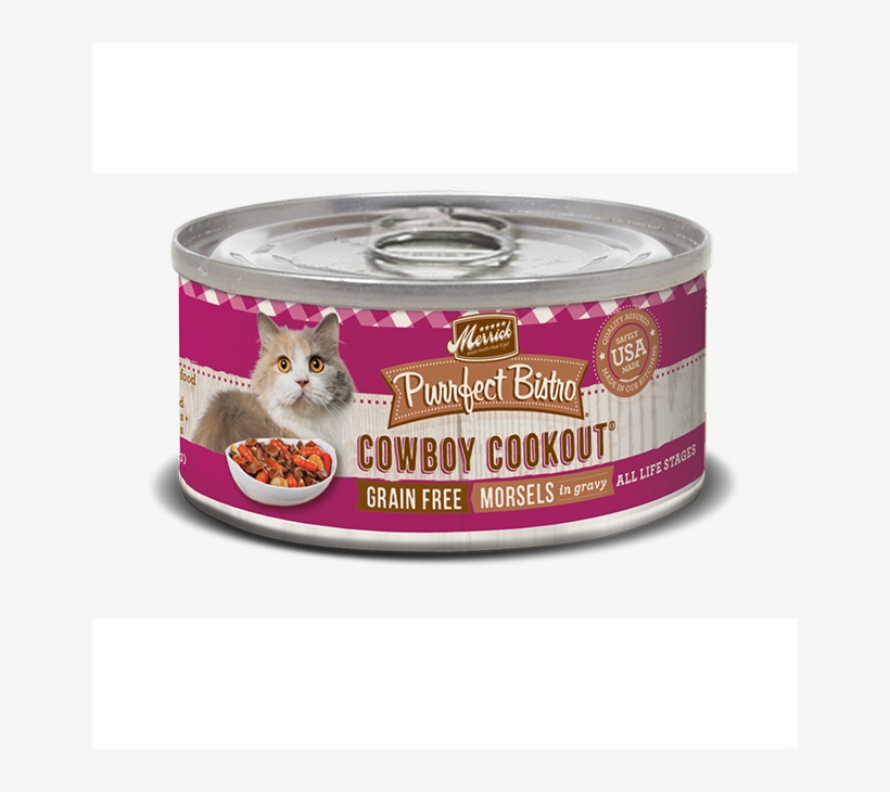 Merrick Purrfect Bistro Cowboy Cookout Cat Food - Cowboy Cookout Cat Food, transparent png #9319755