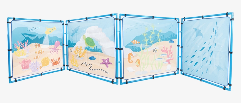Learning Den-under The Sea - Fence, transparent png #9319848