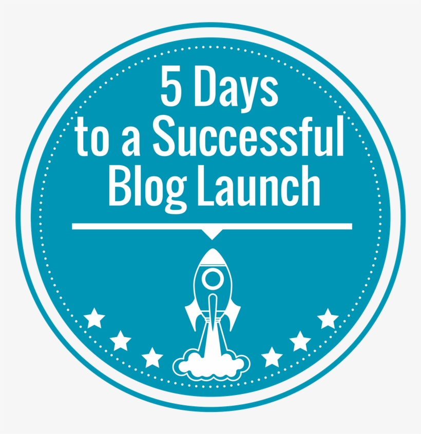 F Days To A Successful Blog Launch - Circle, transparent png #9320162