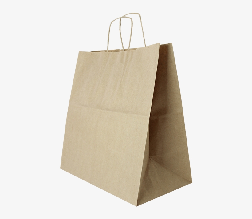 Bolsas De Papel Shopping Kraft - Tote Bag, transparent png #9320325