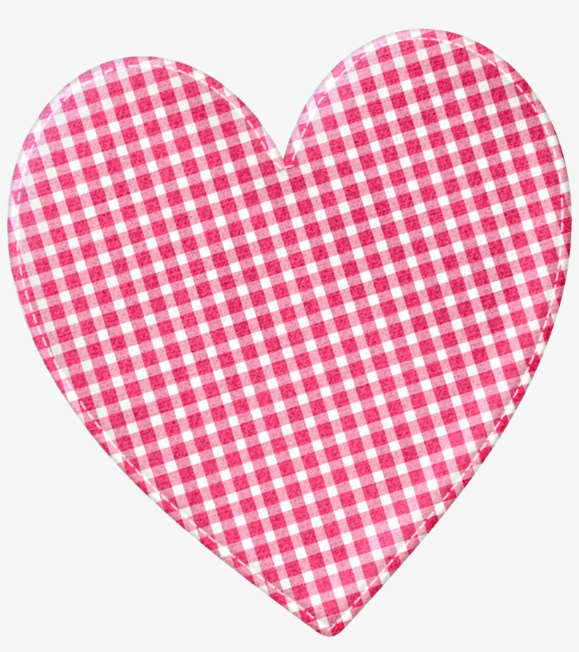 Free Stock Val N Tine Collection Cora Es Pinterest - Cute Checkered Heart Png, transparent png #9320431