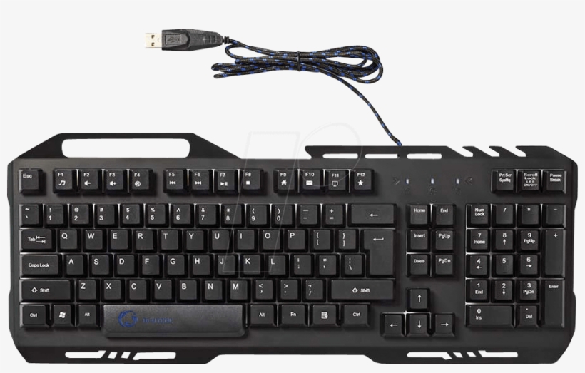 Gaming Keyboard, Rgb Illumination, Usb, Us, Metal Design - Samsung Corporation Keyboard, transparent png #9320434