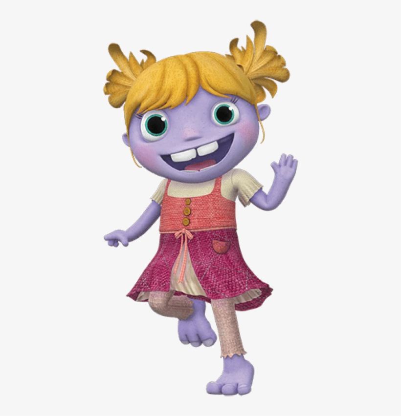 Gina Giant Waving - Wallykazam Gina Giant, transparent png #9320611