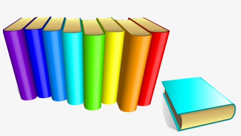 Colourful Books Png Scaled1000 - Book Colourful Png, transparent png #9322272