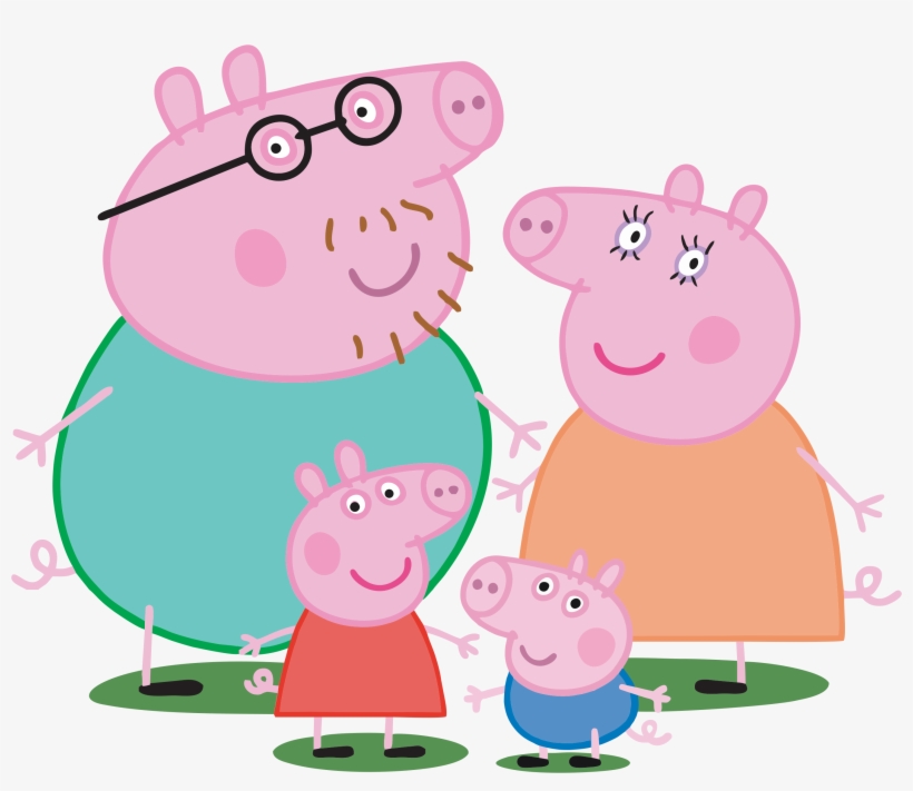 Peppapig009 By Convitex - Peppa Pig Family Png, transparent png #9322435