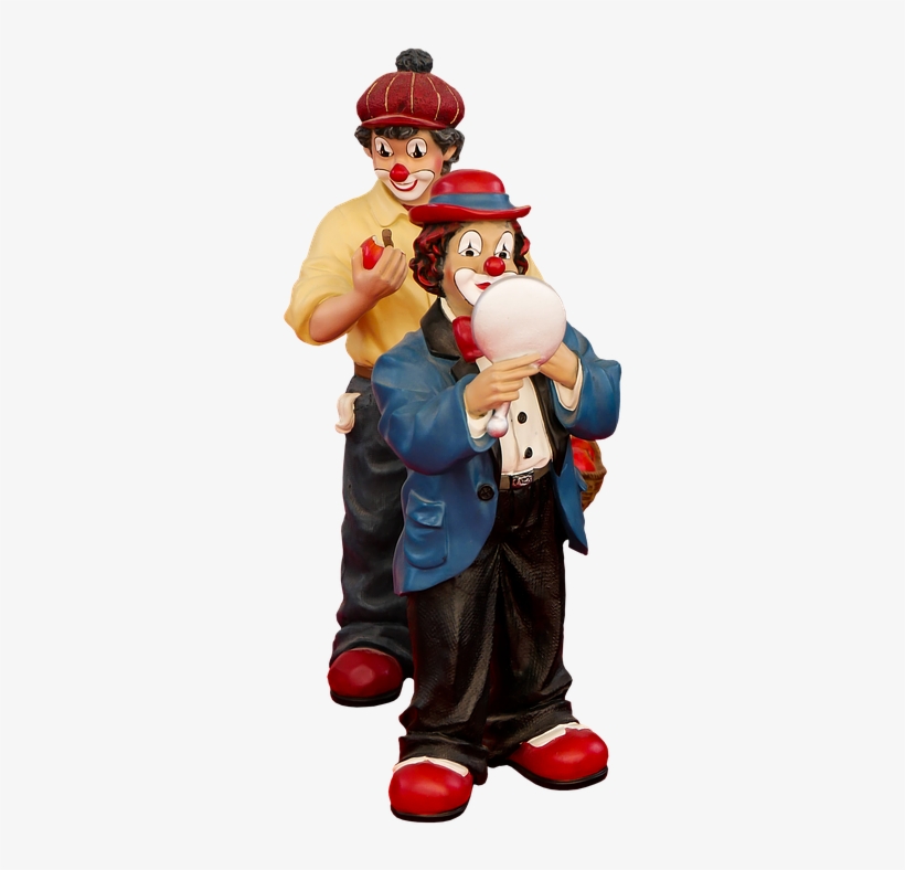 Figure, Clown, Porcelain, Musical Clown, Cheerful - Clown Figuren Porzellan, transparent png #9322500