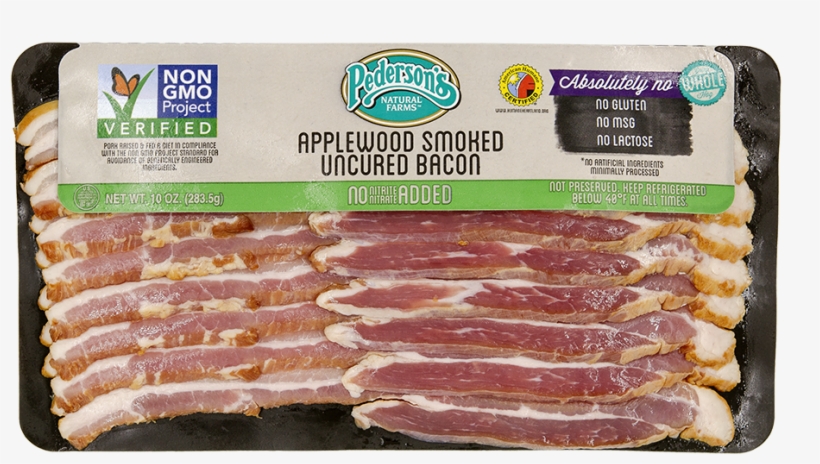 Uncured Apple Smoked Bacon, transparent png #9323372