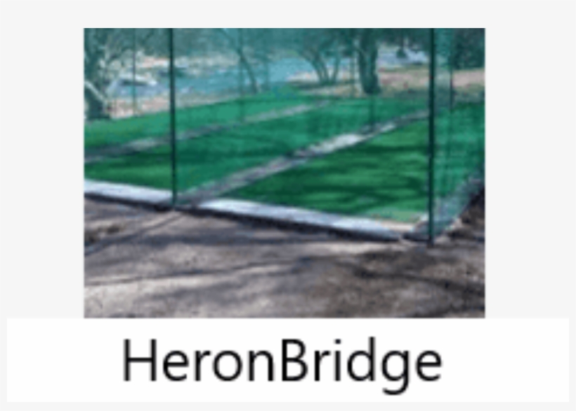 Heronbridge College Concrete Cricket Pitch Cement Cricket - Fence, transparent png #9323947