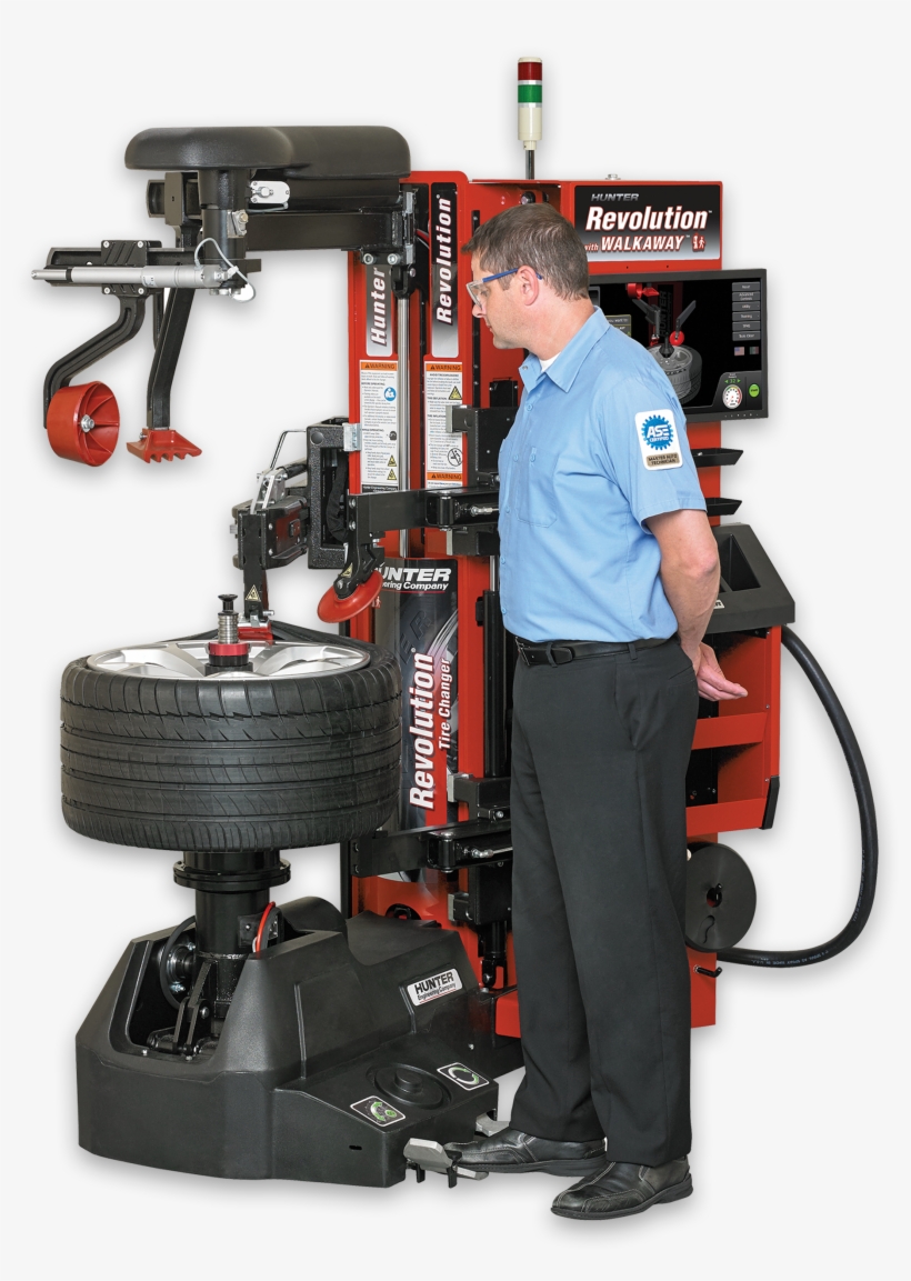 Hunter Revolution Walkaway Tire Changer Tire Changers Free