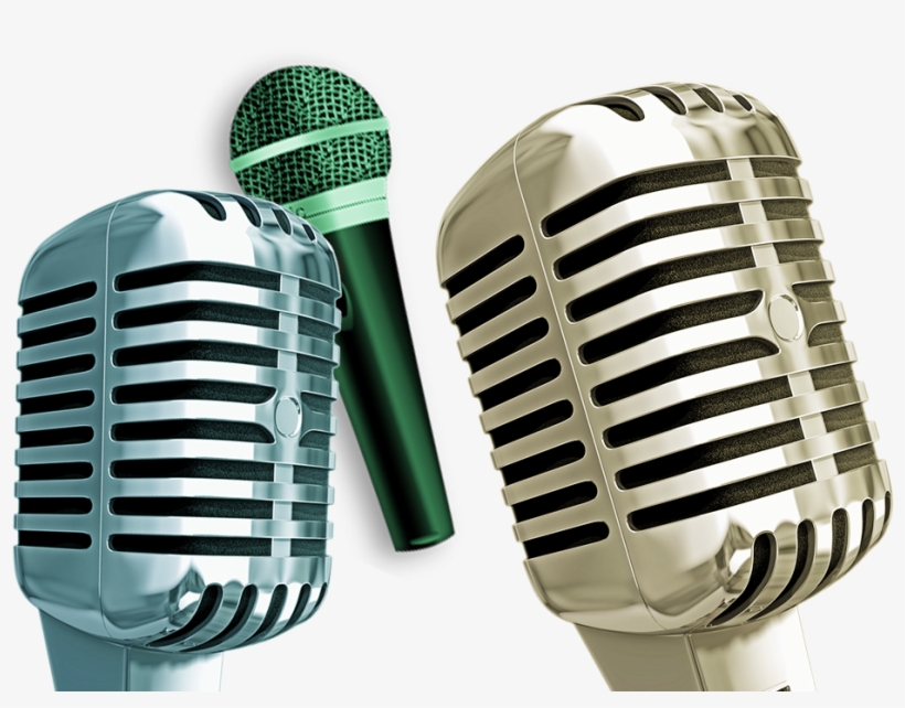 Human Voice Google Play Youtube Over Voiceover - Old Microphone, transparent png #9324156