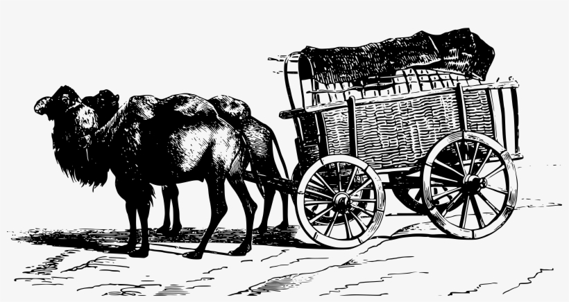 This Free Icons Png Design Of Camel-drawn Wagon, transparent png #9324202