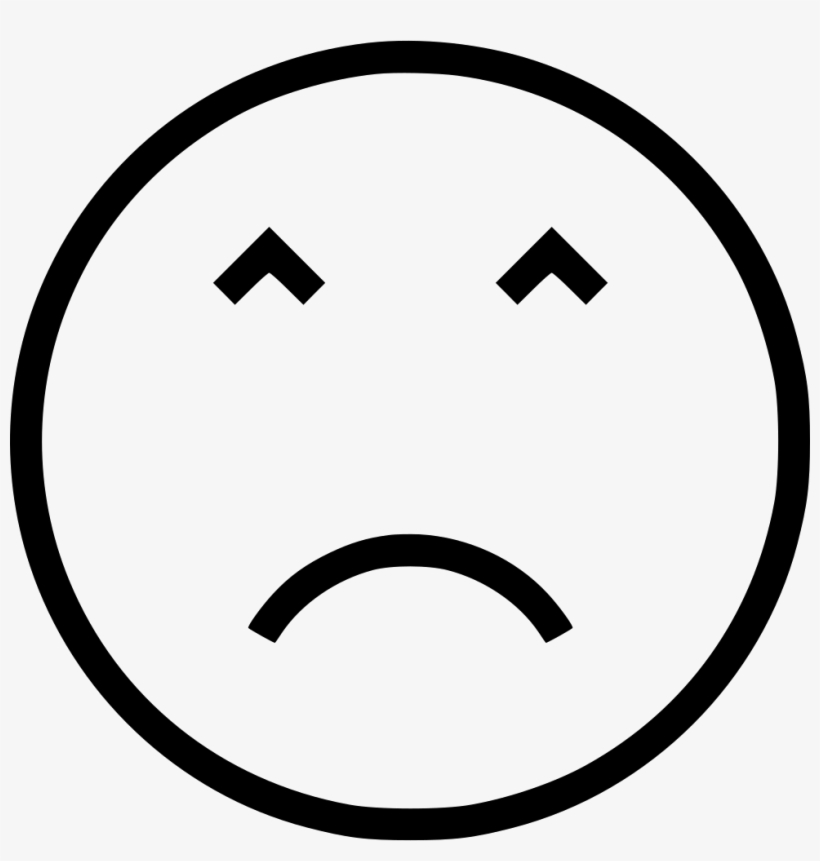 Angry Face Png - Circle, transparent png #9324435