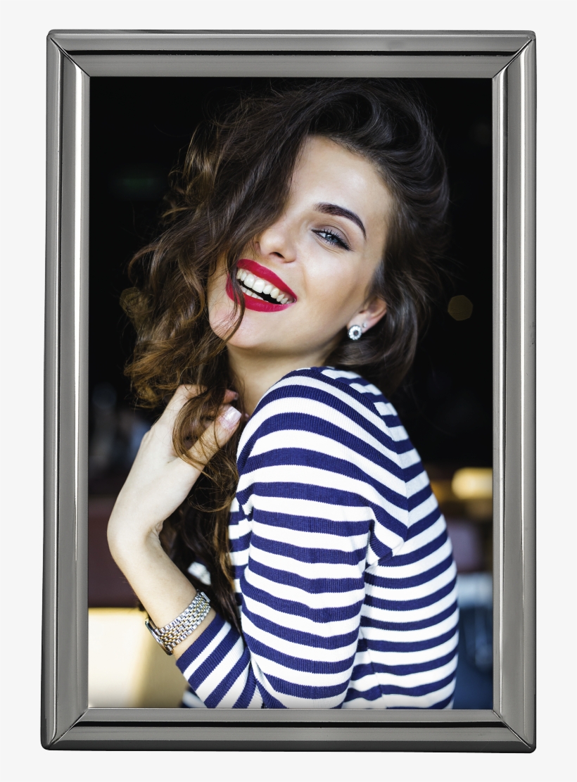 "perth" Portrait Frame, Silver, 15 X 20 Cm - Ramka Zdjęcia Złota, transparent png #9324678