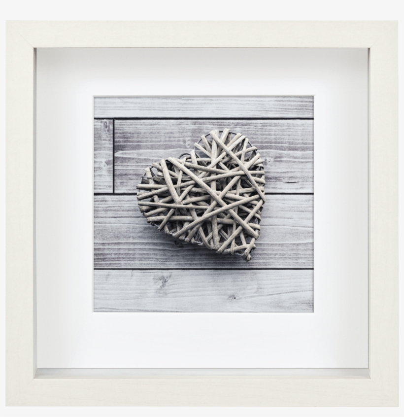 Hama Com 00059777 Scala Portrait Frame White 23 X Cm - Hama Scala 3d Black 23x23 Portrait Wood Passepartout, transparent png #9324721