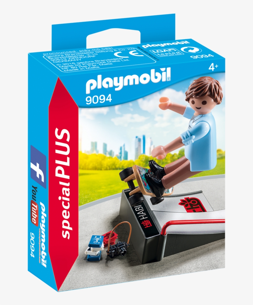 Special Plus - Playmobil Skateboarder, transparent png #9325123
