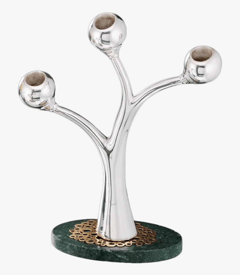 5 Sterling Silver Diffusion With 3 Candle Stand-1 - Antique, transparent png #9325426