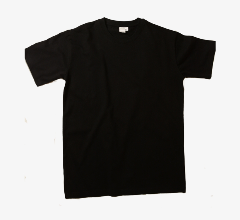 The Gallery For > Blank Black T Shirt Model - Chanel Polo Shirt Men, transparent png #9325466