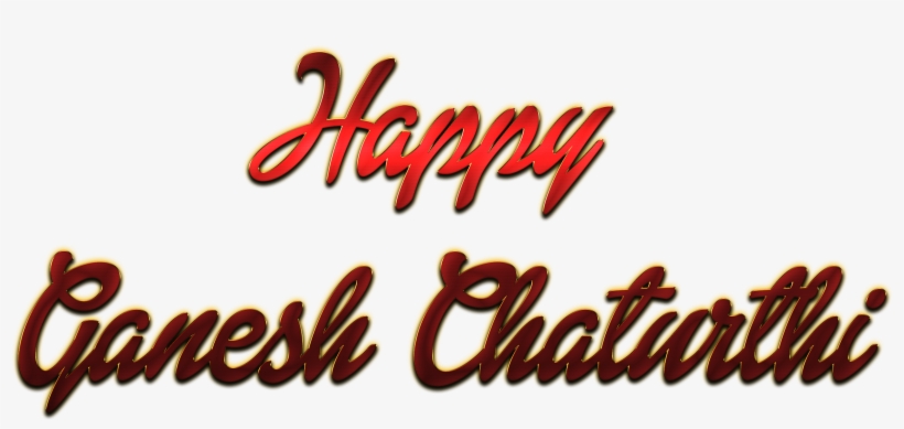 Happy Ganesh Chaturthi Png, transparent png #9325727