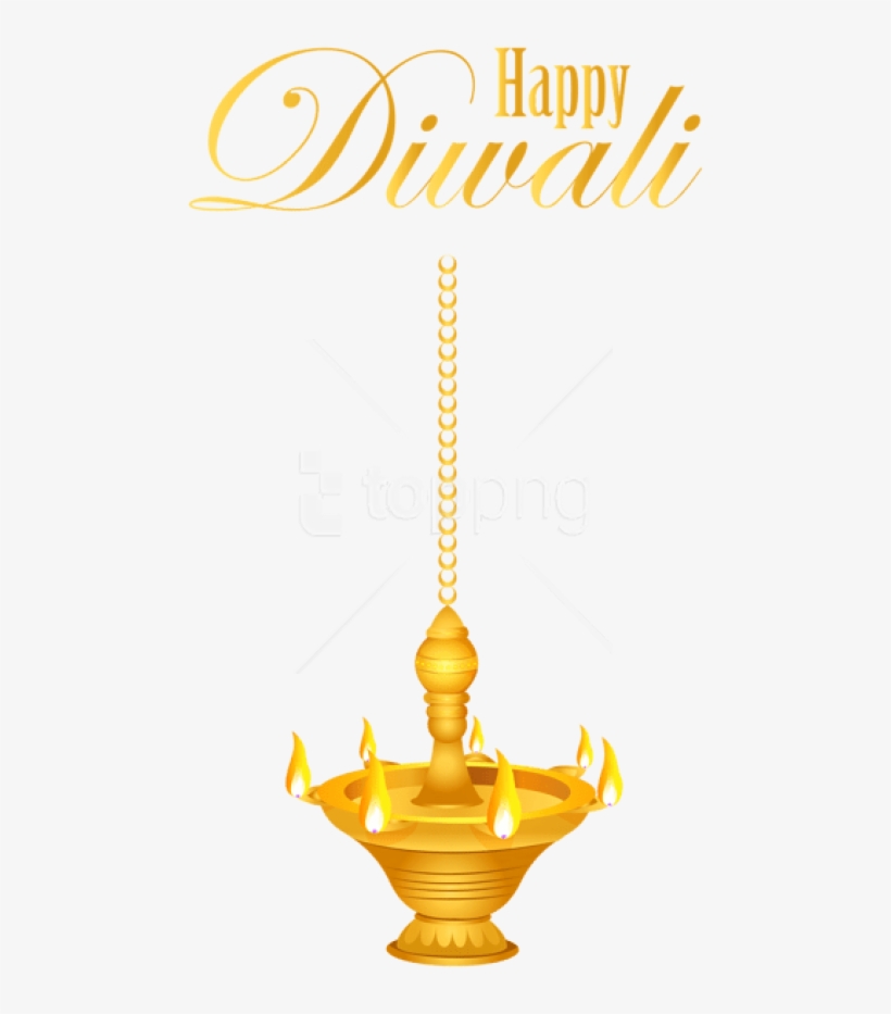 Free Png Download Happy Diwali Hanging Candlestick - Hanging Diya Hanging Samai Png, transparent png #9325848